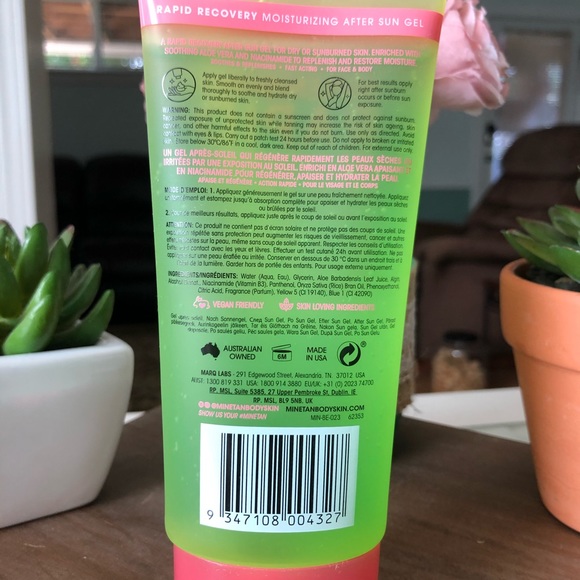 Body Skin Skincare Mine Tan Body Skin Recovery After Sun